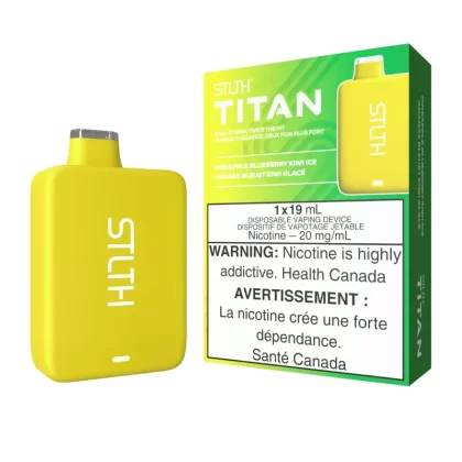 STLTH Titan Pro (15K) Pineapple Blueberry Kiwi Ice Disposable Vape