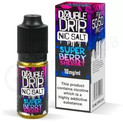 Super Berry Sherbet Nic Salt E-Liquid by Double Drip - Ecigpremium