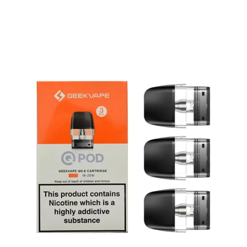 Geekvape Q Replacement Pod Cartridges 2ml – Top Fill - Vape Co