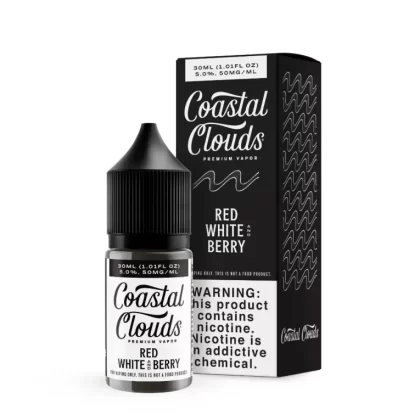 Coastal Clouds Salt Red White and Berry eJuice - Vape Product; Vape Product, Vape Product