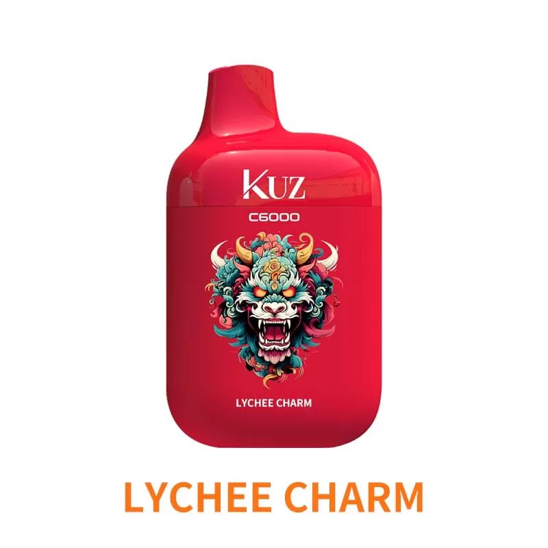 KUZ C6000 PUFFS – LYCHEE CHARM - Ozvapeone (989616)