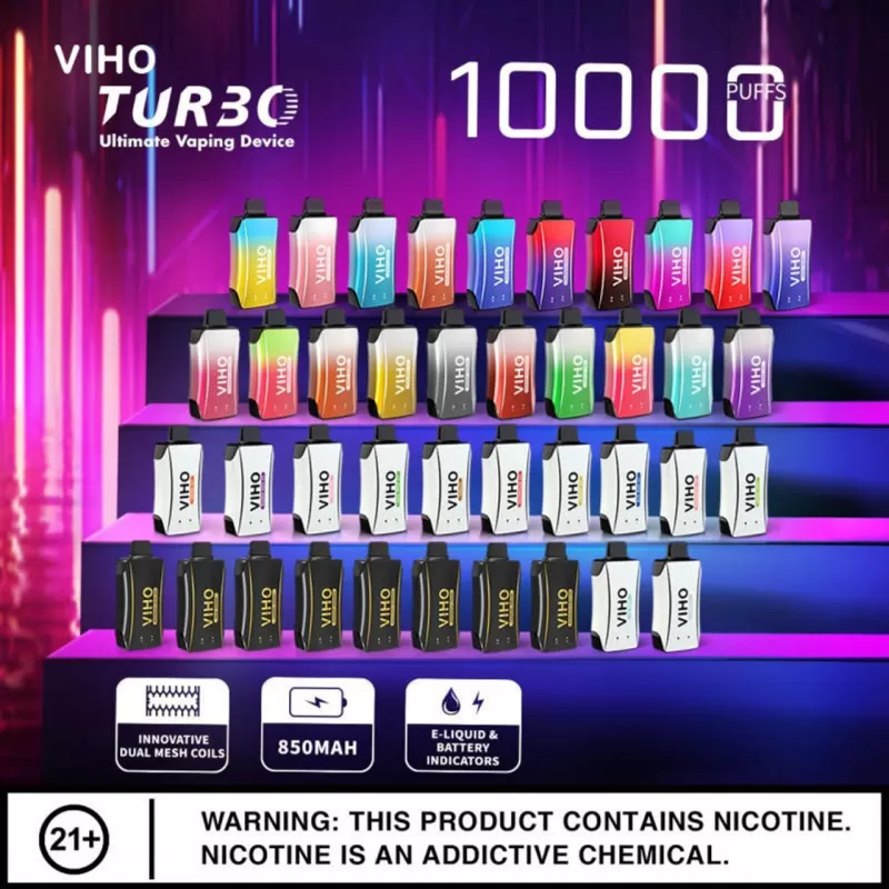 VIHO Turbo 10K - Butterbean (BLK Series) - Image 3