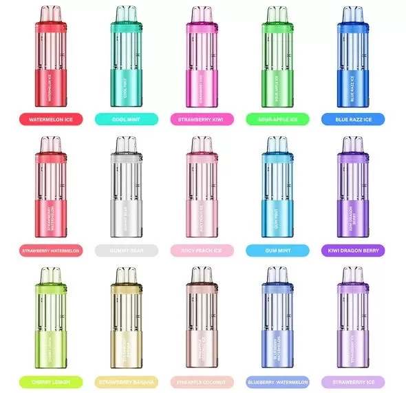 iJoy XP100K Replacement Pods - Arabica Coffee, Blue Cotton Candy