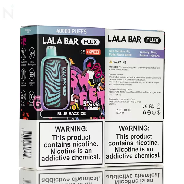 LALA Bar Flux 40K Disposable - Juicy Peach Ice - Image 3