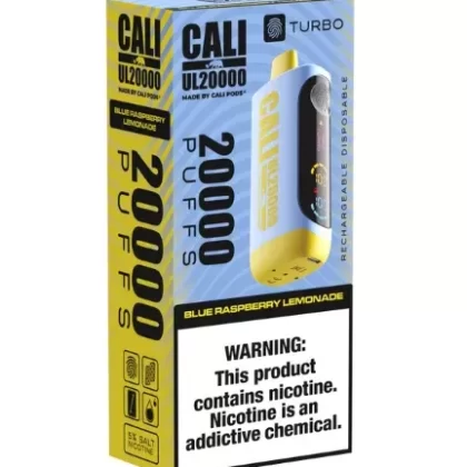 Cali UL20000 Disposable [20,000 puffs] – Blue Raspberry Lemonade