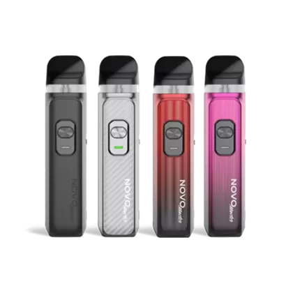 SMOK Novo Master Kit - Black Carbon Fiber, Black Gun Metal