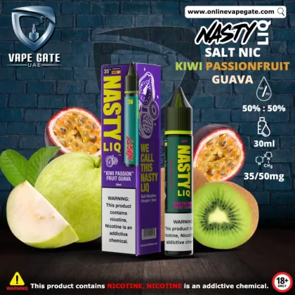 Kiwi Passionfruit Guava - Nasty Liq 30ml - 50 mg / 30 ml