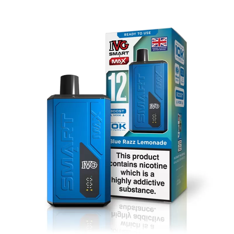 IVG Smart Max 10K Prefilled Vape KIT 10mg - Image 3