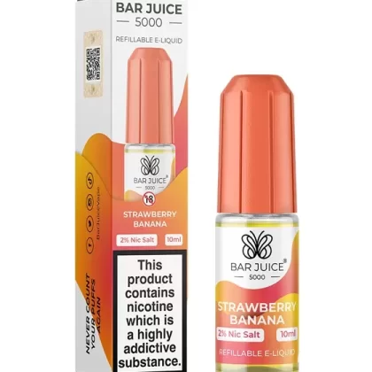 Strawberry Banana Nic Salt E-Liquid – Bar Juice 5000