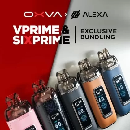 OXVA V PRIME X ALEXA SIXX RBA EXCLUSIVE BUNDDLING