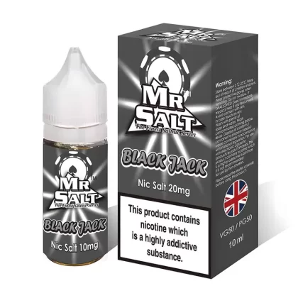 Mr Salt Black Jack Nic Salt Vape Juice