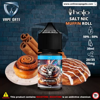 Halo Muffin Roll - 30ml SaltNic