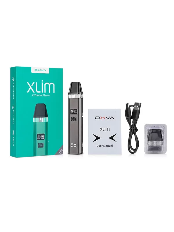 OXVA XLIM Pod Kit 25W - Black - Image 2