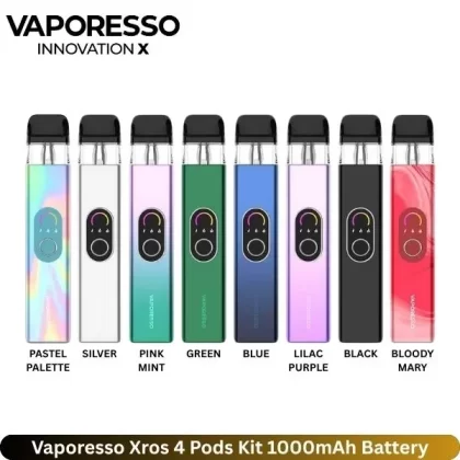Vaporesso Xros 4 Pods Kit 1000mAh Built-in Battery