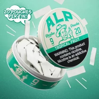 Alp Nicotine Pouches 20pk - Chilled Mint 6mg, Chilled Mint 9mg