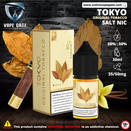 Tokyo Original Tobacco Saltnic 30ml - 30 mg - 30 ml