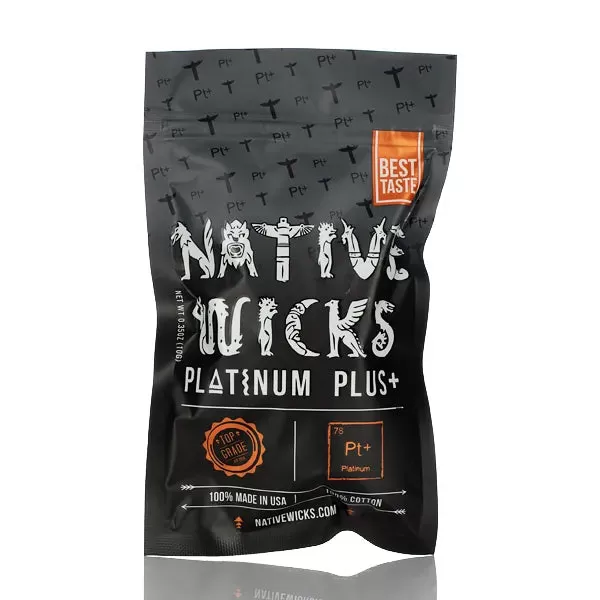 Native Wicks Platinum Plus Vape Cotton - Vapejuice