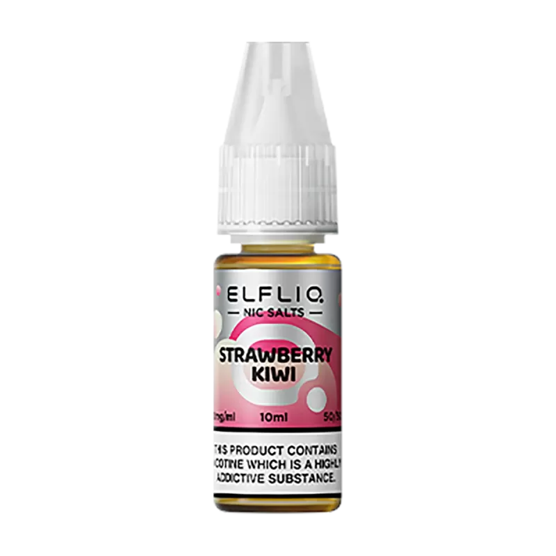 Strawberry Kiwi Elfliq Nic Salt by Elfbar - 10ml - Vape Product, Vape Product (9C2E61)