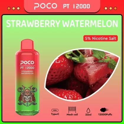 POCO PT 12000 Puffs | adjustable airflow, 5% strength, bulk disposable vape - Aiviouvapes