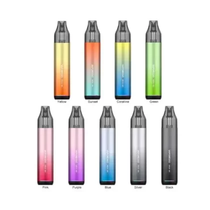 Vaporesso Veco Go Vape Kit - Color#Black>Blue>Silver>Green>Pink>Sunset>Coralline>Purple>Yellow