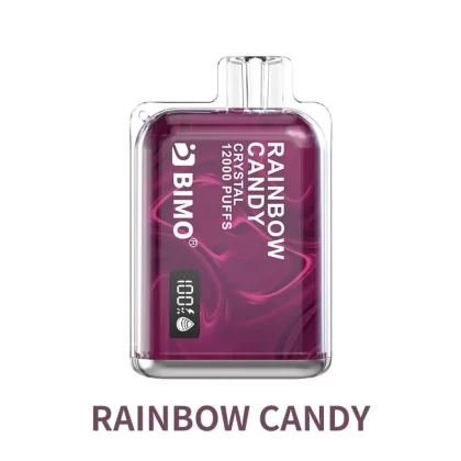 BIMO Crystal 12k Puffs- Rainbow Candy - Vape Store