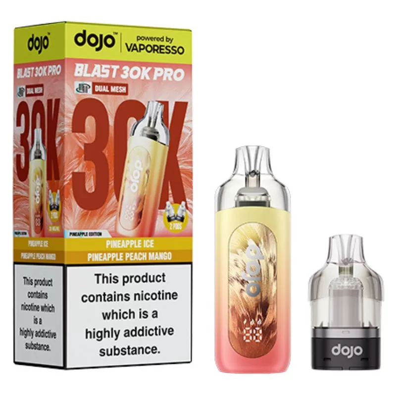 Dojo Blast 30K Pro Prefilled Vape Kit by Vaporesso - Blueberry Sour Raspberry - Image 2