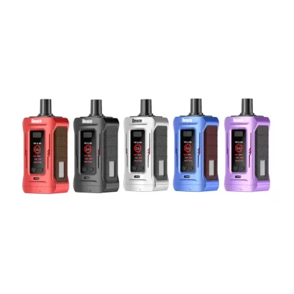 Yocan Deuce 510 Thread Dual Cartridge Battery-13% OFF - Color#Black>Blue>Red>Purple>Silver