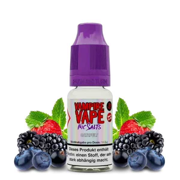 Vampire Vape Catapult Nic Salt – Fruity & Cool Salt Nic E-Liquid