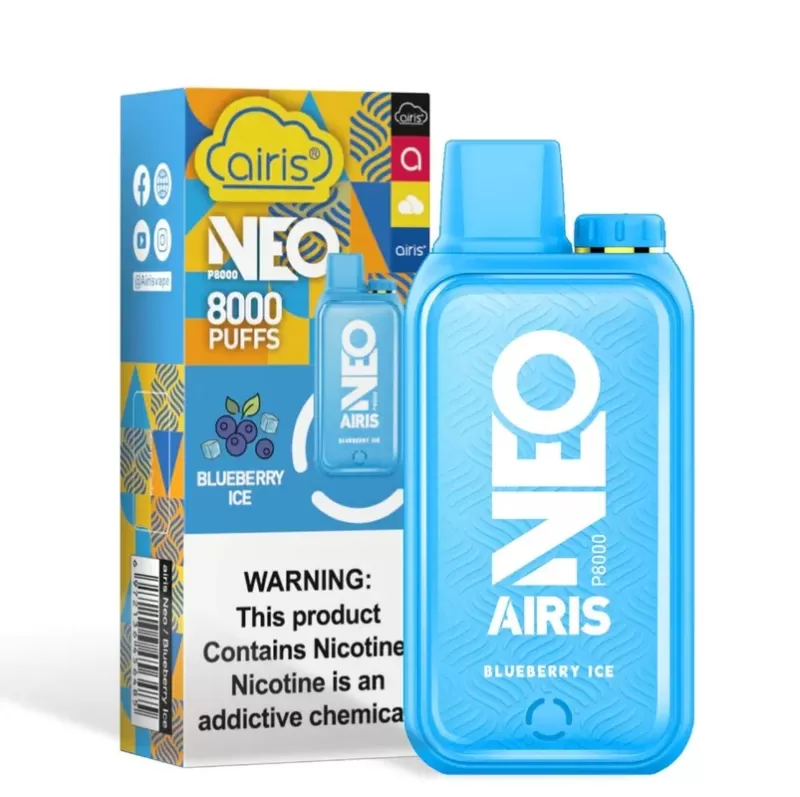 Blueberry Ice – Airis Neo P8000 - Ejuicewarehouse