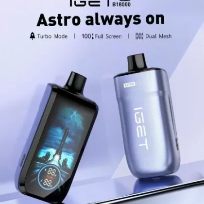 Iget Astro B18000 Disposable Vape (18,000 Puffs) - California Cherry / 50 mg