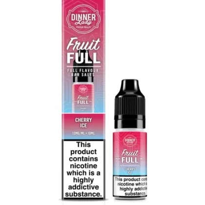 CHERRY ICE BAR SALTS DINNER LADY FRUIT FULL 10ML E-LIQUID