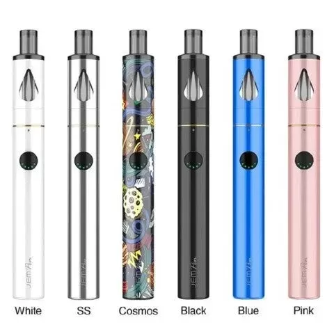 Innokin Jem Vape Starter Kit - Colour#Black>Stainless Steel>Blue>Pink