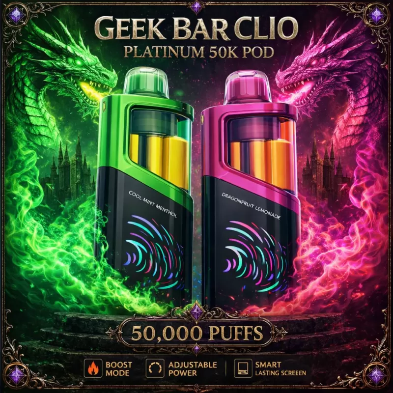 Geek Bar CLIO Platinum 50K POD - Vapeciga