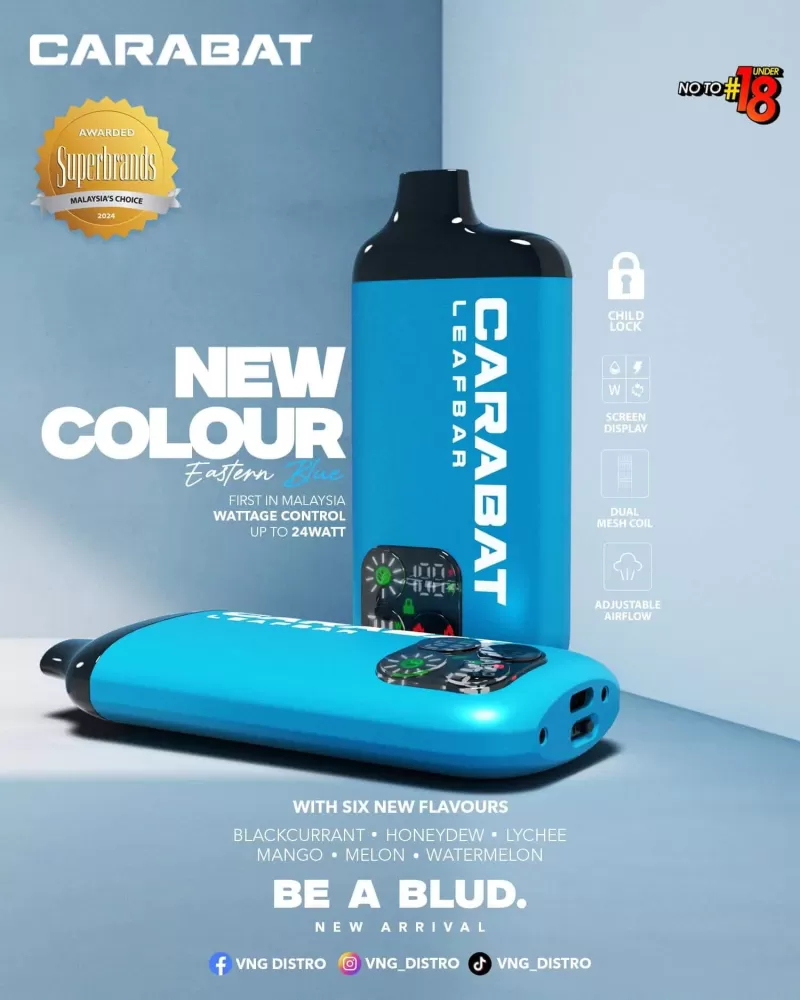 Carabat Leafbar 15000 Puffs - Starter Kit (Device + Cartridge) / Honeydew - Image 3