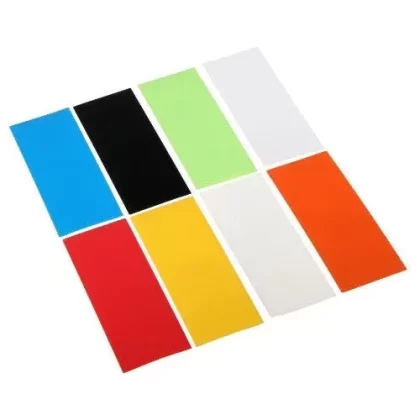 18650 Battery Wraps - Colour#Blue>Clear>Pink>Purple>Red>Silver>Yellow