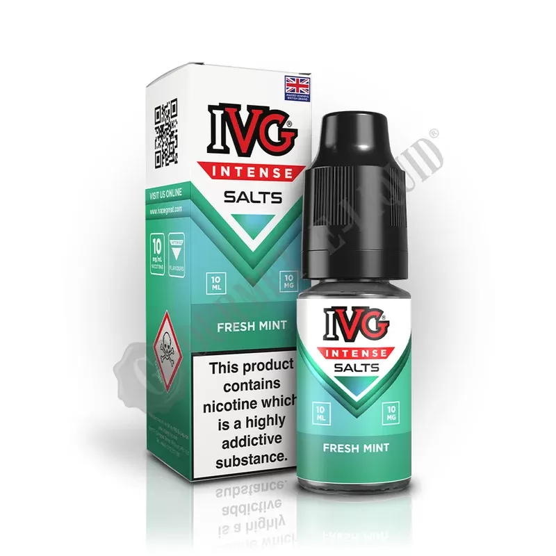 Fresh Mint by IVG Intense Salts - Nicotine Strength#10mg>20mg