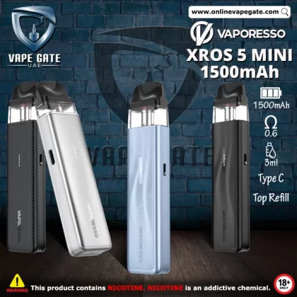 VAPORESSO XROS 5 MINI 1500mAh POD SYSTEM - Black