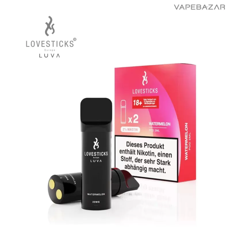 Lovesticks – LUVA Pods – Watermelon – 2er Pack