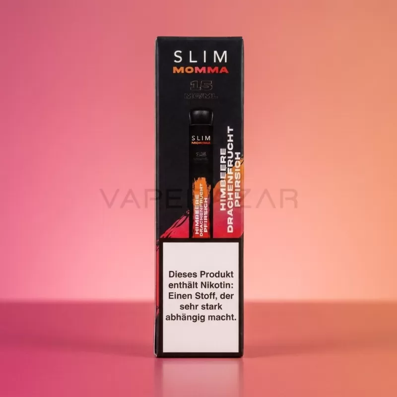 Slim Momma Einweg Vape – Himbeere Drachenfrucht Pfirsich - Vapebazar - Image 2