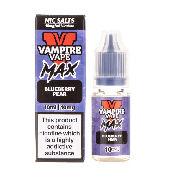 Blueberry Pear Nic Salt E-Liquid by Vampire Vape Max - 5mg