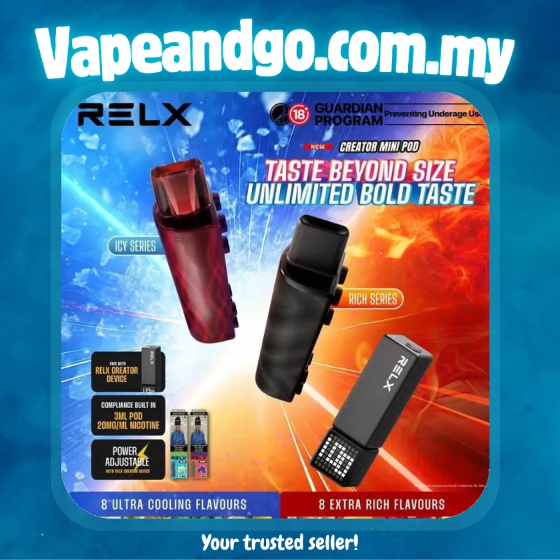 RELX Creator Mini Pod 3ml - Vapeandgo Com My