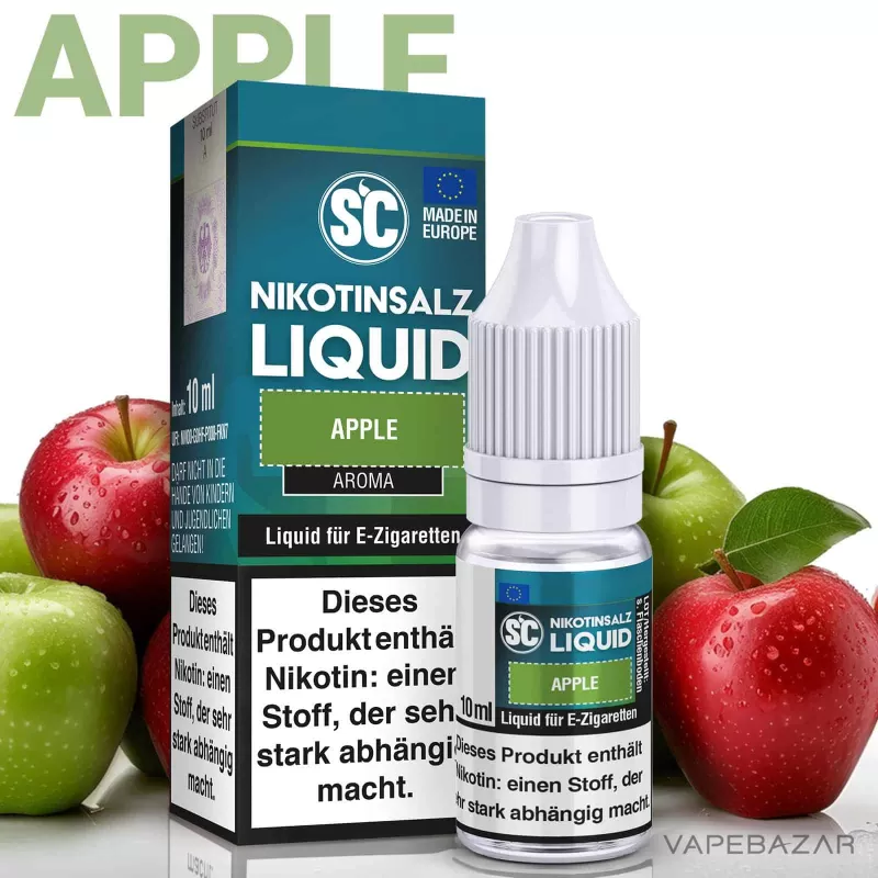 SC Salt Liquid – Apple - Vapebazar