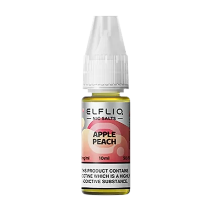 Apple Peach Elfliq Nic Salt by Elfbar - 10ml - Vape Product, Vape Product