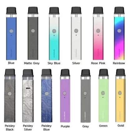Vaporesso XROS Pod Starter Kit - Color#Blue>Gold>Gray>Green>Matte Grey>Paisley Black>Paisley Blue>Paisley Silver>Purple>Rainbow>Rose Pink>Silver>Sky Blue