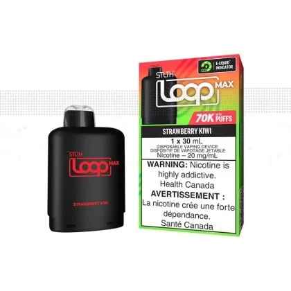 STLTH LOOP MAX POD PACK – STRAWBERRY KIWI