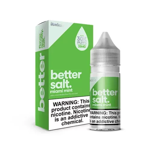 Better Salt Miami Mint 30ml E-Juice
