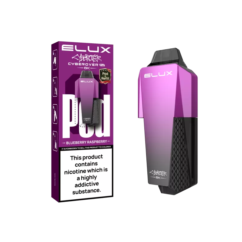 Elux Cyberover 6K Prefilled Pods - Banana Ice - Image 3