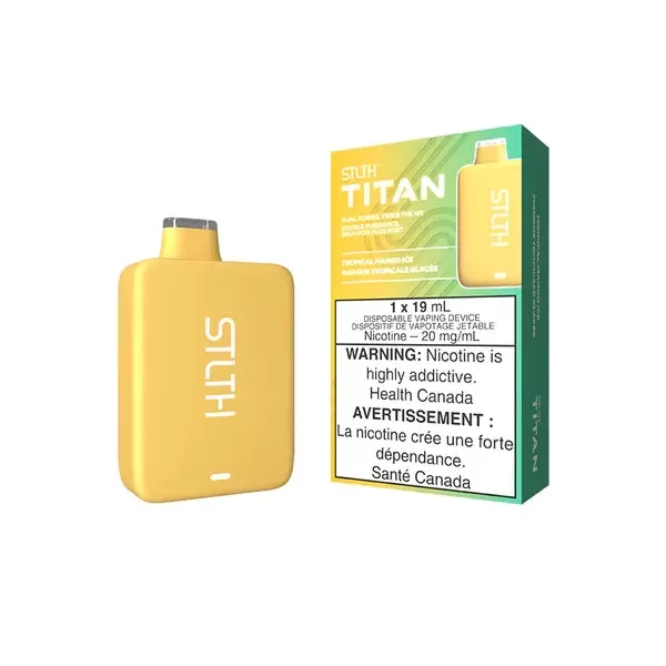 STLTH TITAN Disposable Vape – Tropical Mango Ice