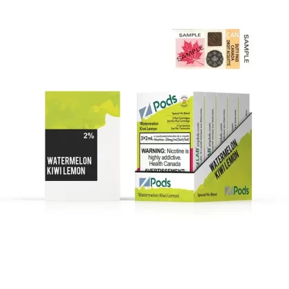 ZPODS – WATERMELON KIWI LEMON