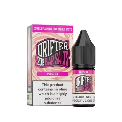 Drifter Bar Nic Salt 10ml E-Liquid – Peach Ice